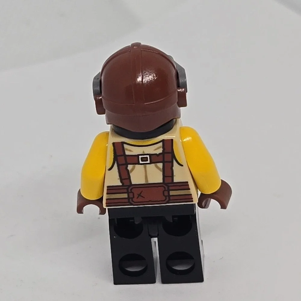 LEGO Monster Burger Truck Driver Minifigure twn379 Moustache 31104 Biker Aviator